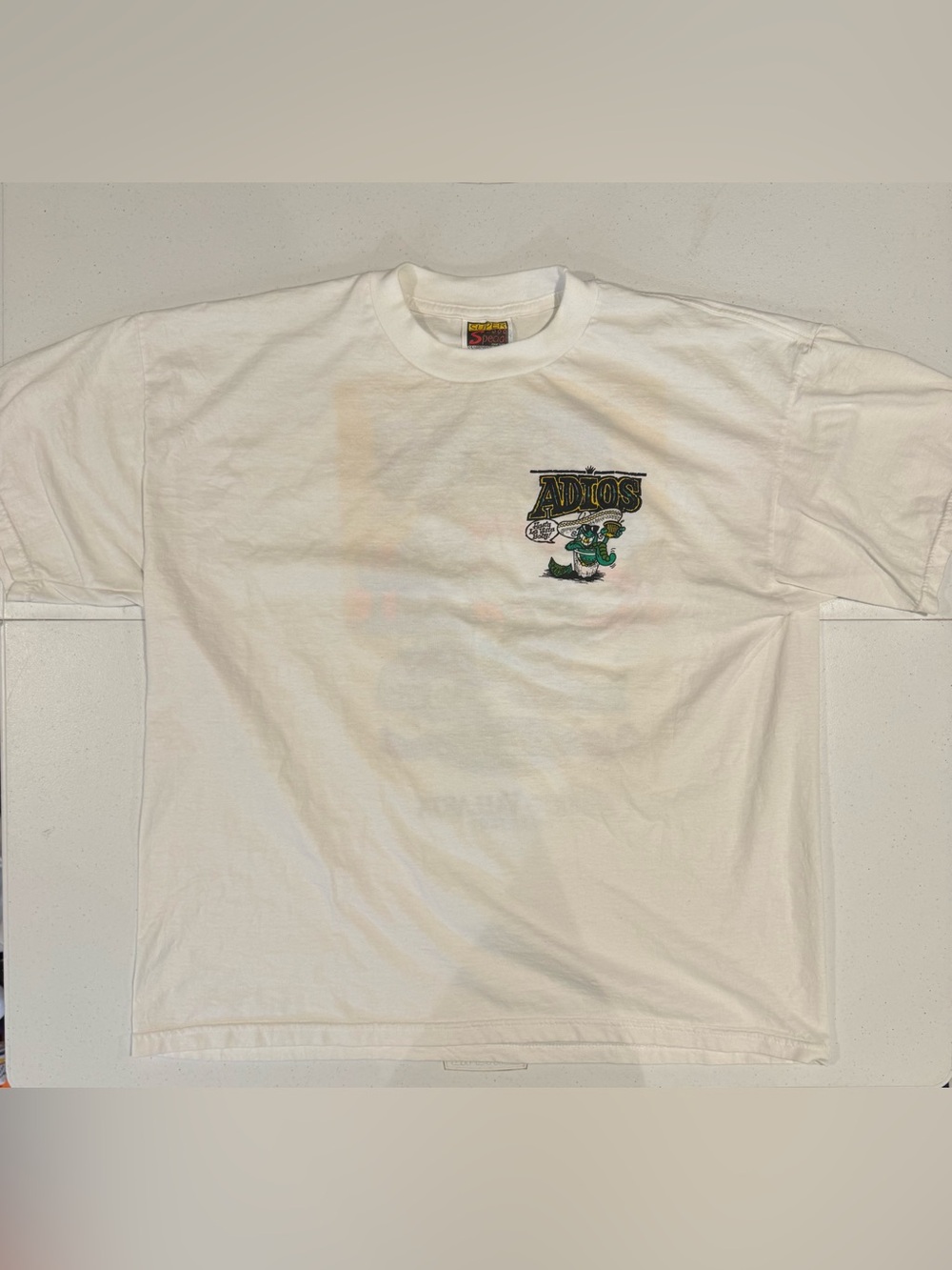 Vintage 90’s Puerto Vallarta Mexico Adios Tequila t shirt size large - Picture 2 of 4